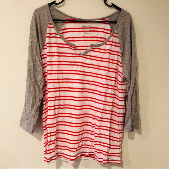 Old Navy Tops - striped 3/4 sleeve top